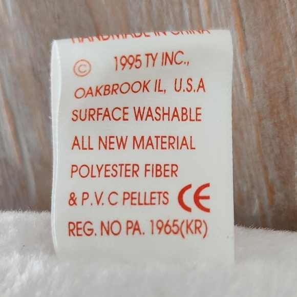 👻 Ty Beanie Baby “Spooky” the Ghost 1995 – With Tags, Halloween Collectible - Picture 14 of 14